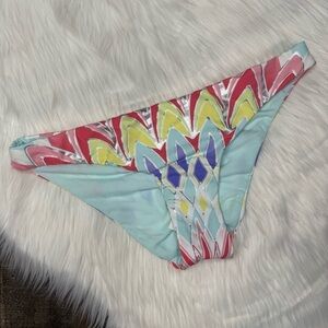 NWT Bar III Multicolored Bikini Bottom medium